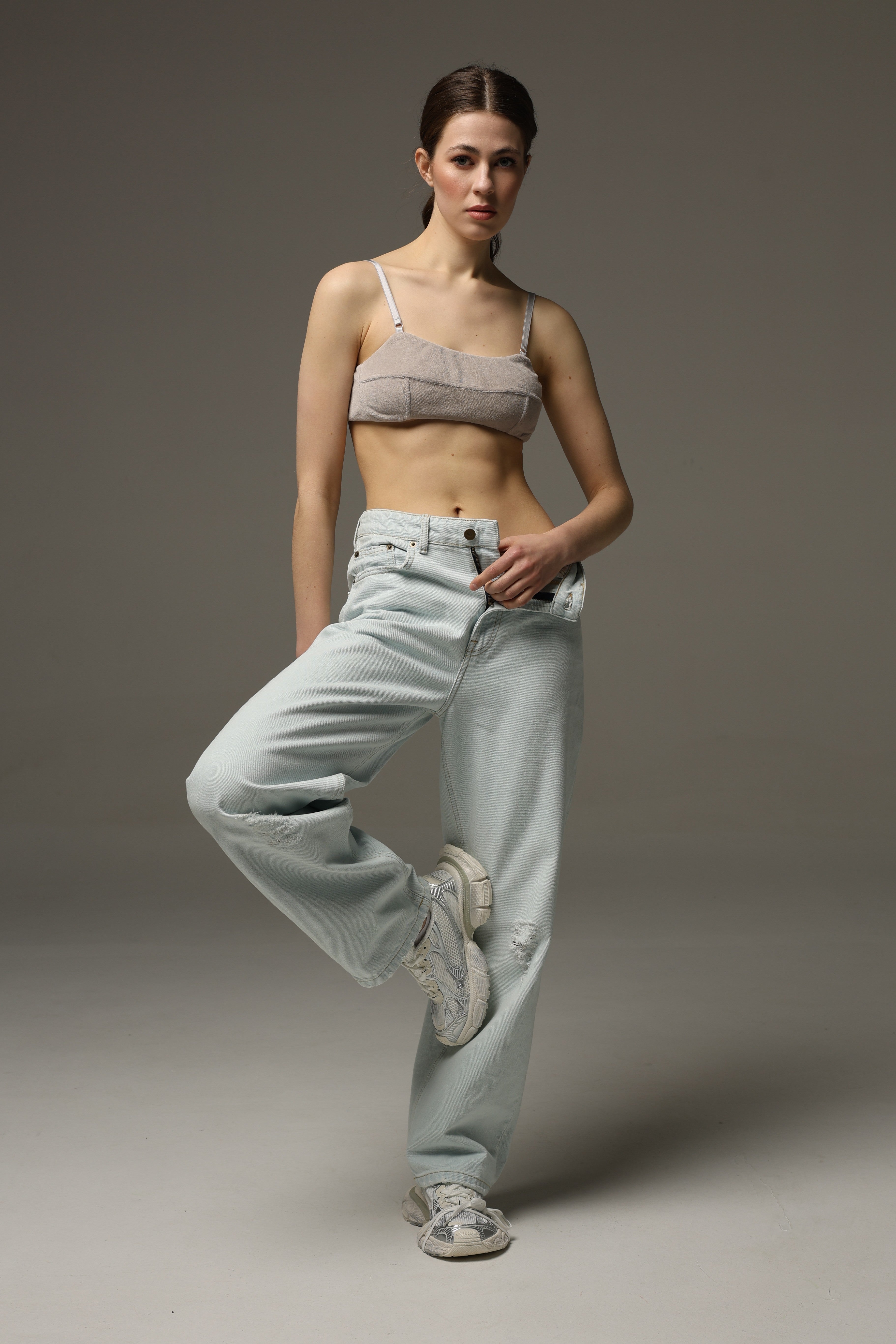 Джинси baggy Fade Blue