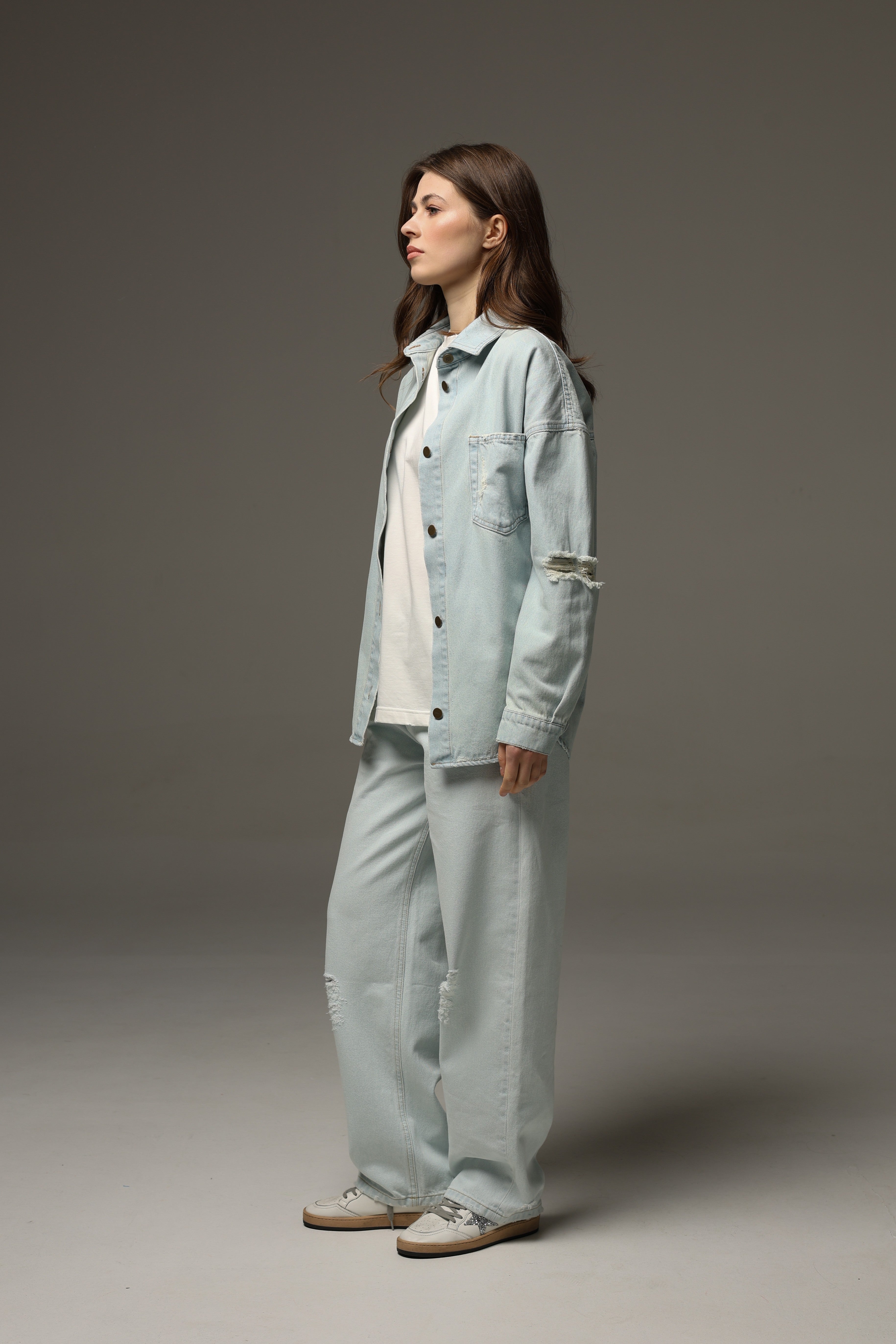 Джинси baggy Fade Blue