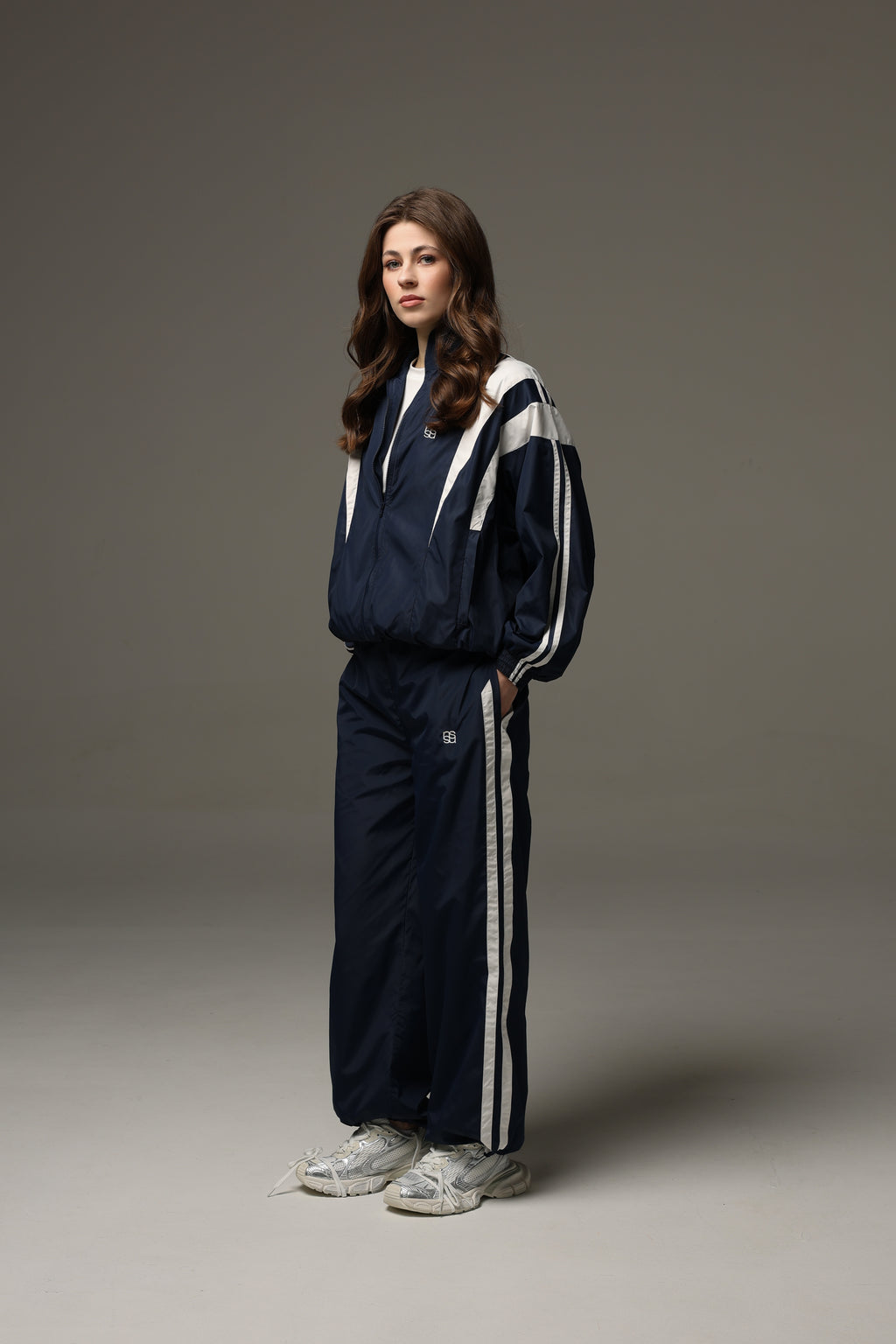 Штани Track Suit navy blue
