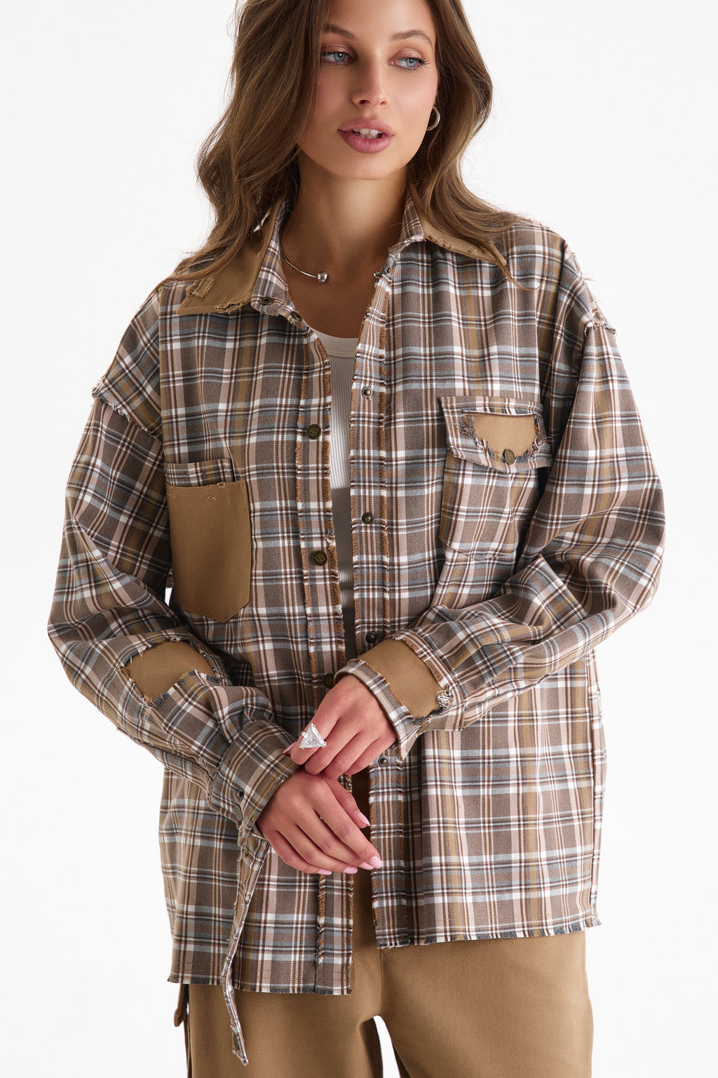 Сорочка Patch beige