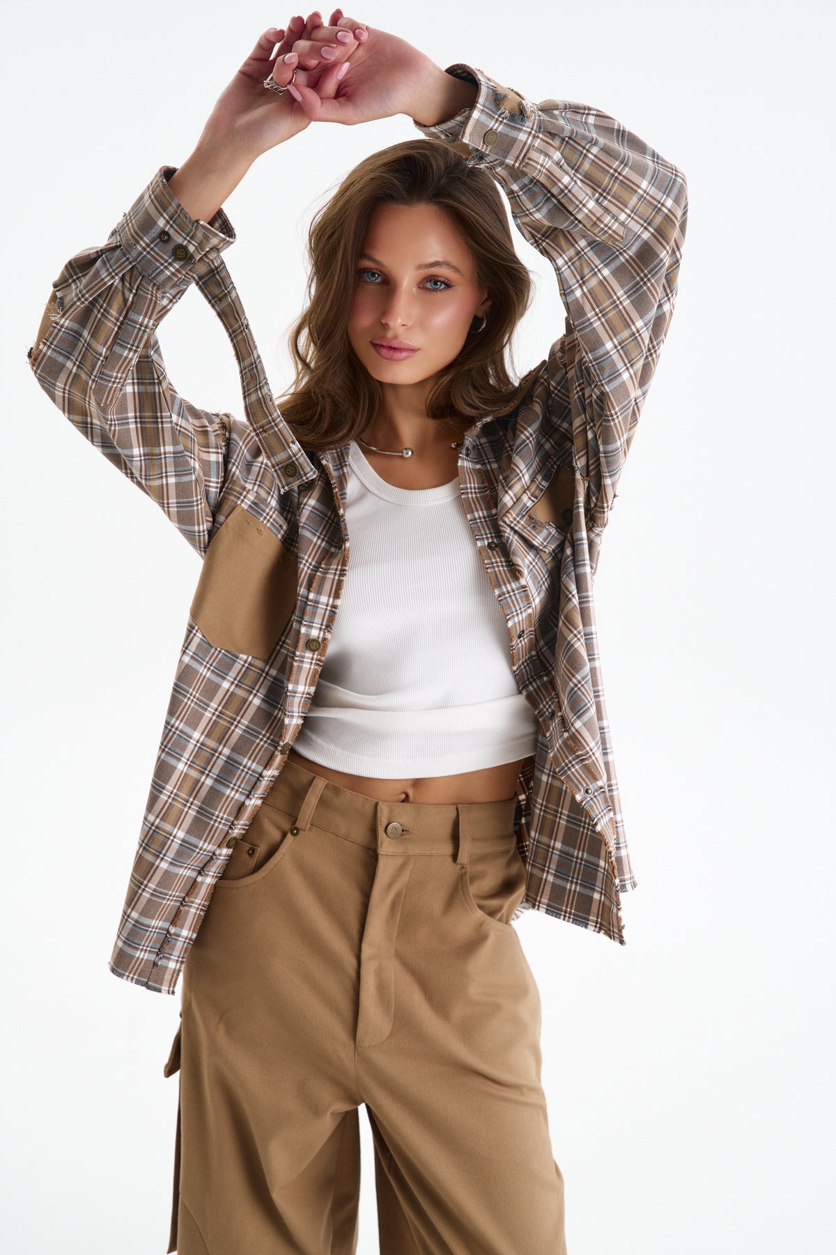 Сорочка Patch beige