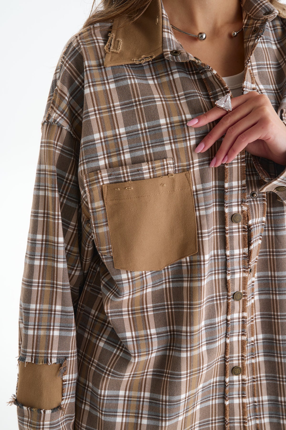Сорочка Patch beige