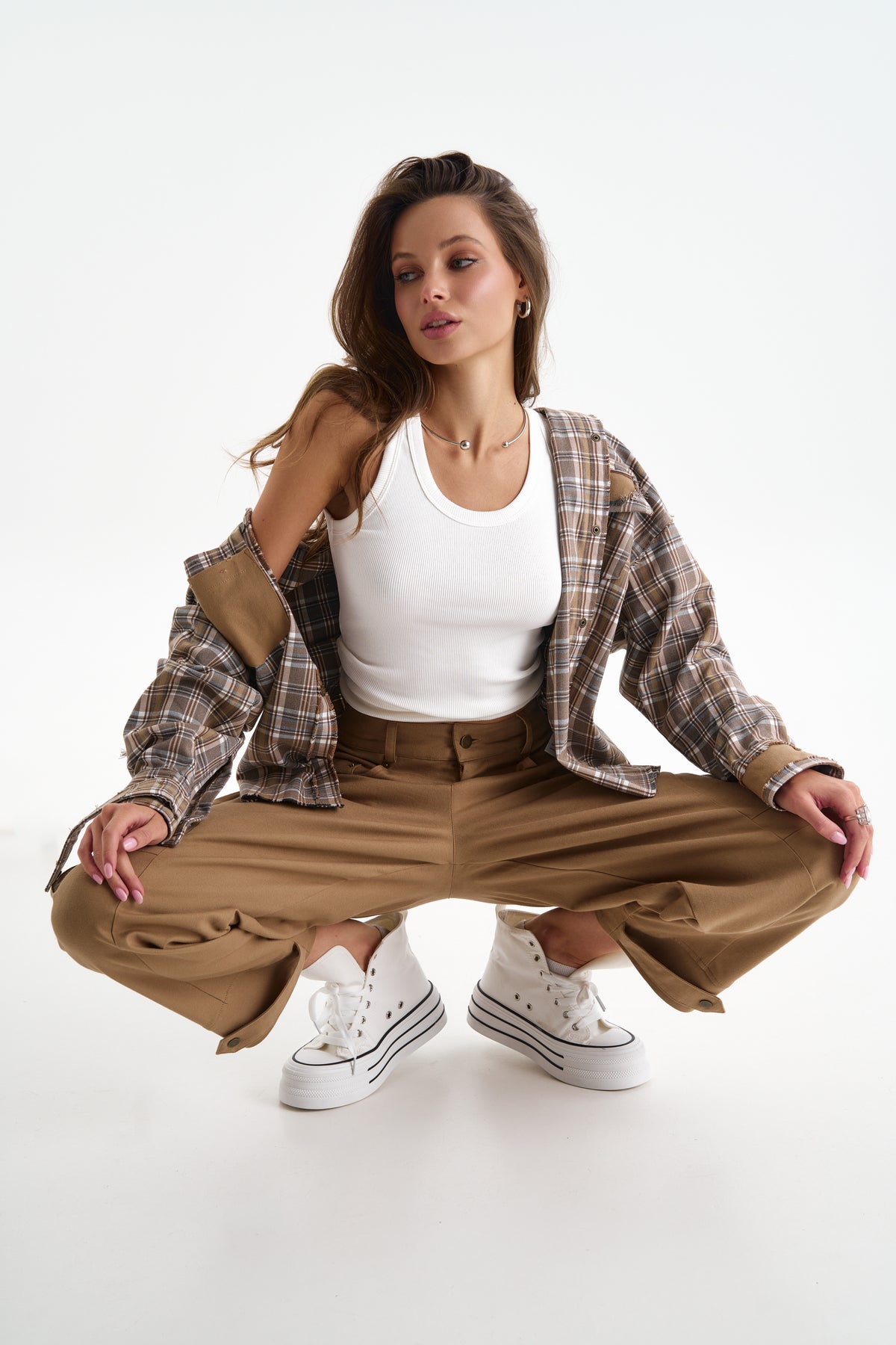 Сорочка Patch beige