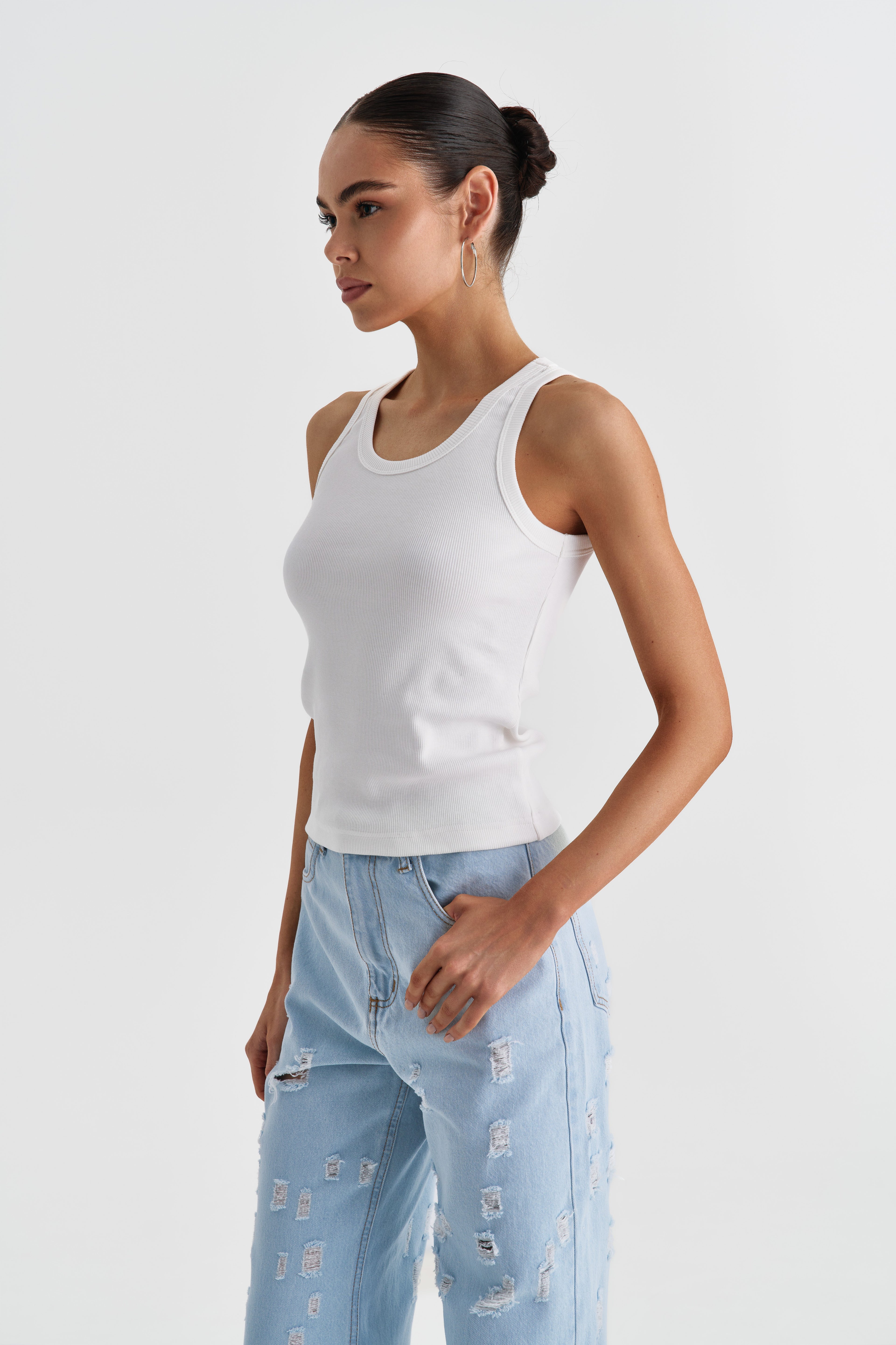 Tank Top Soft Milk
