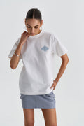 Футболка Chez Mesh blue